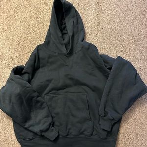 Mens yeezy gap hoodie black size xxl